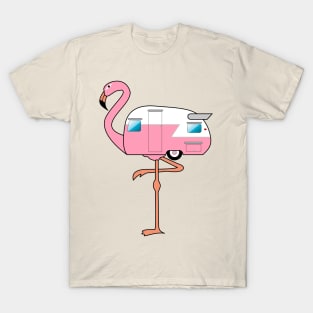 Flamingo Camper T-Shirt